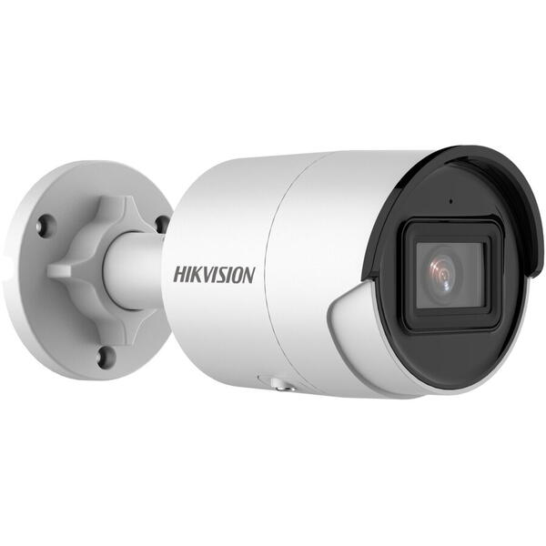 Camera de supraveghere Hikvision DS-2CD2046G2-IU2C, 4MP AcuSense Fixed Bullet Network Camera