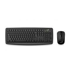 Kit tastatura si mouse Genius Smart KM-8100 Wireless, Negru