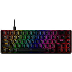 Tastatura mecanica HyperX Alloy 65 Aqua, Iluminare RGB, Negru