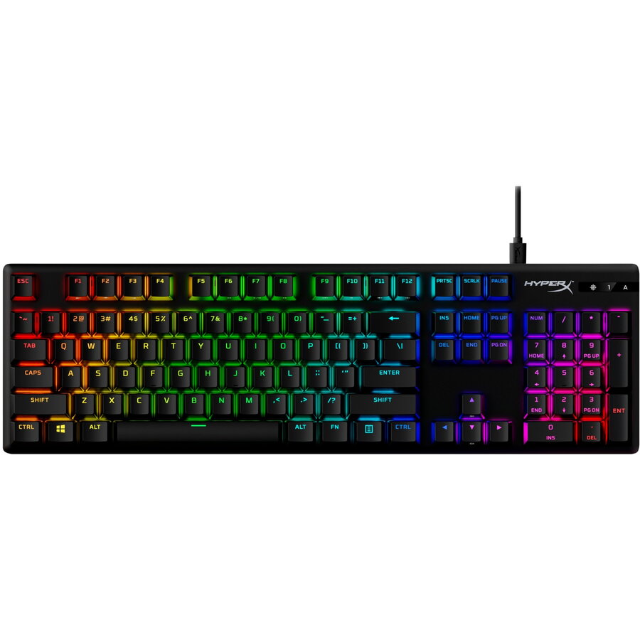 HP Tastatura mecanica gaming HyperX Alloy Origins Pbt, iluminare RGB Periferice