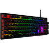 HP Tastatura mecanica gaming HyperX Alloy Origins Pbt, iluminare RGB, Negru
