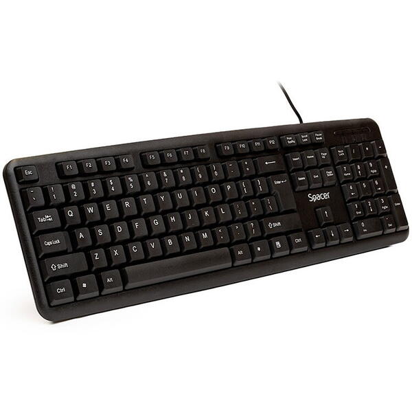 Tastatura Spacer SPKB-S62, Negru