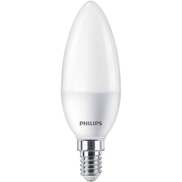 Philips LED 60W B38 E14 WW FR ND 2SRT6