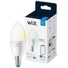 Philips Bec LED inteligent WiZ Whites, Wi-Fi, C37, E14, 4.9W (40W)
