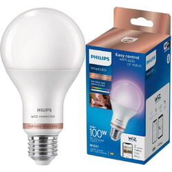 Bec LED inteligent Philips 100W A67 E27 922-65 RGB 1PF/6
