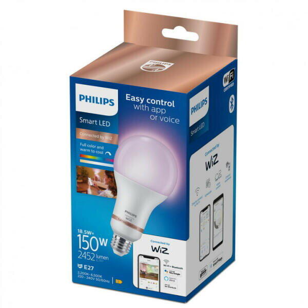 Philips Bec LED inteligent WFB 150W A80 E27 922-65 RGB 1PF/6
