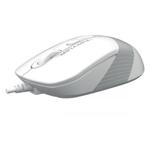 Mouse Optic A4Tech Fstyler FM10, USB, White-Grey