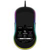 Mouse AQIRYS Orion, 16000dpi, optic, USB cu fir, Negru