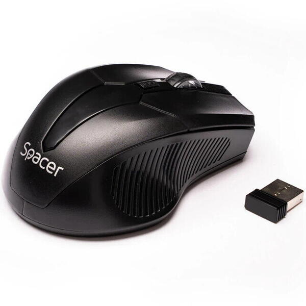 Mouse wireless Spacer SPMO-W02, Negru