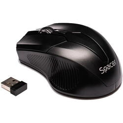 Mouse wireless Spacer SPMO-W02, Negru