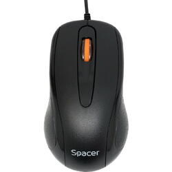 Mouse Spacer SPMO-F01, Wired, Black