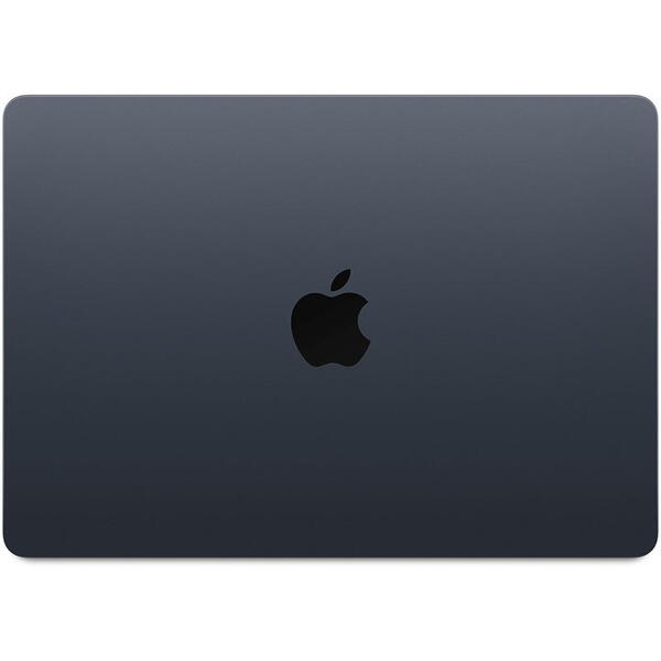 Laptop MacBook Air 2022, 13.6 inch, Apple M2, 8Core CPU 8Core GPU, 8GB RAM, 256GB SSD, MacOS, Negru