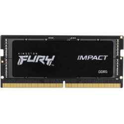 Memorie Laptop Kingston Fury Impact, 32GB DDR5, 4800MHz CL38