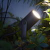 Proiector LED RGB exterior Philips HUE Lily, unitate de baza, 8W, 640 lm, IP65, aluminiu, lumina ambientala alba si color