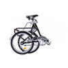 Bicicleta pliabila Pegas Practic Retro 20 inch, cadru otel, 1S, negru
