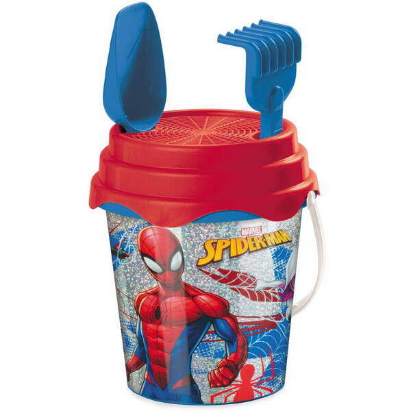 MONDO Set geletusa si accesorii pentru nisip Spiderman
