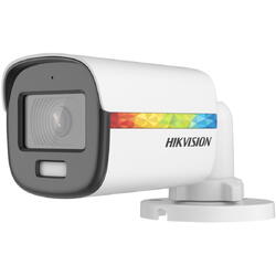 Camera de supraveghere Hikvision DS-2CE10DF8T-FSLN, 2 MP ColorVu Audio Fixed Mini Bullet Camera, 1920 × 1080, CMOS