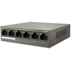 Switch IP-COM F1106P-4-63W, 6 porturi, PoE