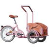 Bicicleta Pegas Mini Cargo 1S pentru copii, Roz Bujor