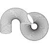 Faber Racord flexibil circular, 13 cm, 1,5