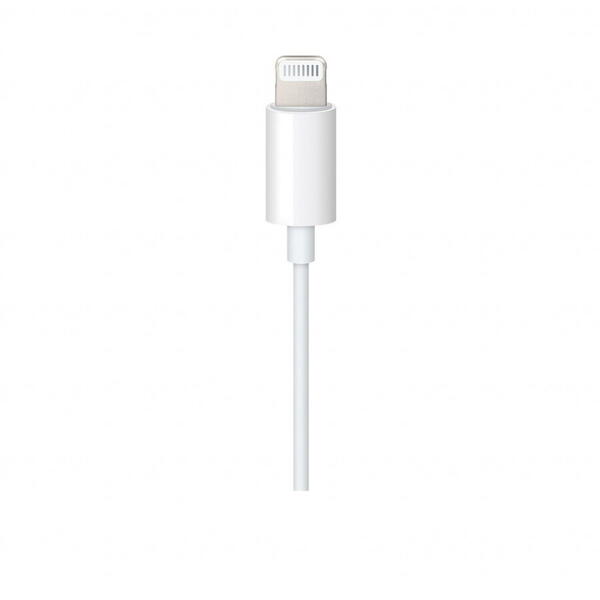 Cablu audio Apple Lightning to 3.5 mm, 1.2m, Alb