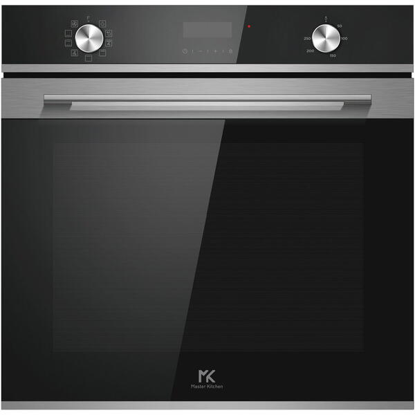 Cuptor incorporabil Master Kitchen MKO 903ED-MBK, Electric, 72 l, 9 functii de gatire, Grill, Negru