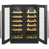 Racitor de vinuri incorporabil CANDY CCVB 60D/1, 38 sticle, H 82 cm, Clasa G, Negru