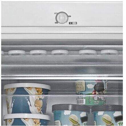 Congelator Candy CMIOUS 5142WH/N, 160 l, 5 sertare, Usi reversibile, Clasa F, H 142 cm, Alb