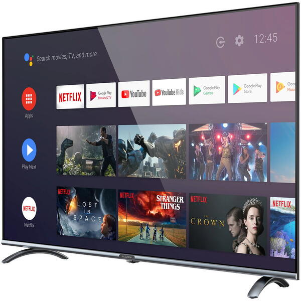 Televizor Allview 32ePlay6100-H/1, 81 cm, Smart Android, HD, LED, Clasa F, Argintiu