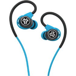 Casti Audio Sport In Ear JLAB Fit Sport 3, Cu fir, Microfon, Albastru