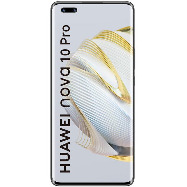Telefon mobil Huawei Nova 10 Pro, Dual SIM, 8GB RAM, 256GB, 4G, Starry Black