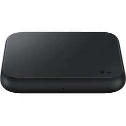 Incarcator Wireless Samsung Single Pad, Fast Charging, 9W, USB-C, Incarcator retea inclus, Negru