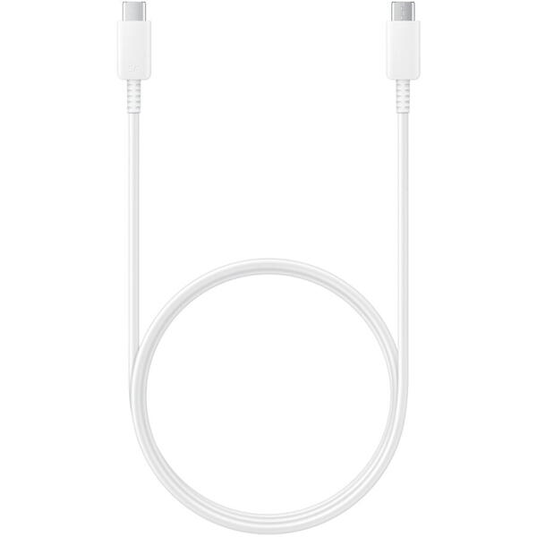Cablu de date Samsung Type C-Type C, 5A, 1m, White