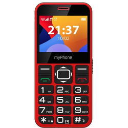 Telefon mobil myPhone Halo 3, Ecran IPS 2.31", Camera 0.3 MP, Single Sim, 2G, Rosu