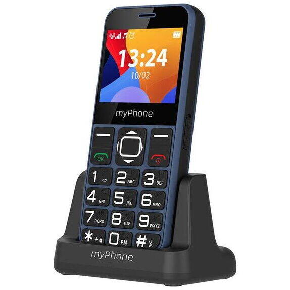 Telefon mobil myPhone Halo 3, Ecran IPS 2.31", Camera 0.3 MP, Single Sim, 2G, Albastru