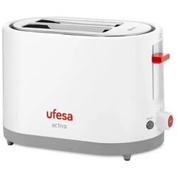 Toasting Ufesa TT7385, 750 W, Temporizator, Alb