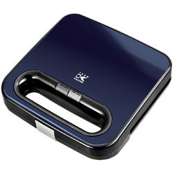 Sandwich toaster Kalorik Midnight Blue, 750W, placi antiaderente, indicatoare Led, termostat automat, Albastru