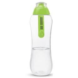 Sticla cu filtru de apa Dafi Sport cap, 0,5L, Verde