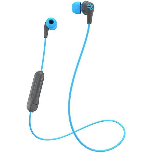 Casti Audio In Ear JLAB JBUDS Pro Signature, Wireless, Bluetooth, Microfon, Autonomie 10 ore, Albastru