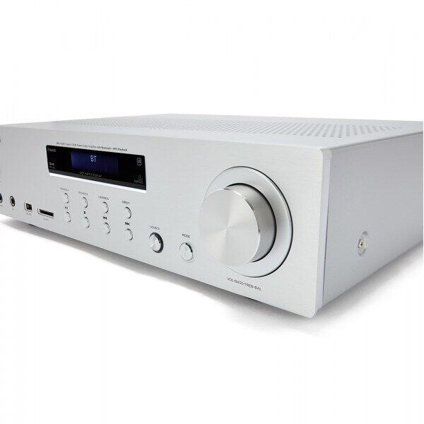 Aiwa AMU-120BTSR Amplificator integrat stereo cu USB, intrare SD, functie Bluetooth