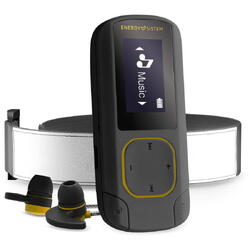 MP3 Player Energy Sistem ENS448272, 16 GB, FM, Suport brat, slot microSD, Negru