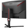 Monitor LED AOC Gaming CQ27G3SU Curbat 27 inch QHD VA 1 ms 165 Hz FreeSync Premium