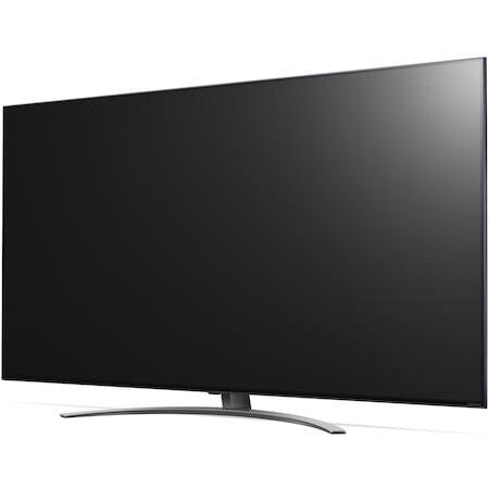 Televizor LG LED 55NANO813QA, 139 cm, Smart, 4K Ultra HD, Clasa G, Negru
