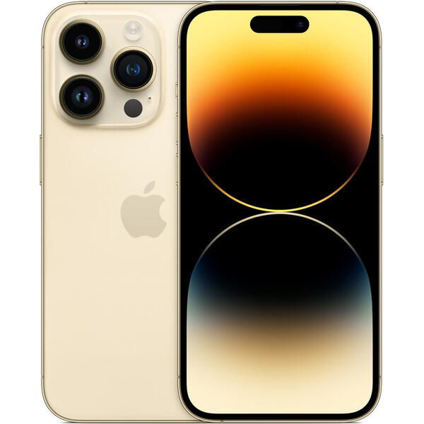 Telefon mobil Apple iPhone 14 Pro, 1TB, 5G, Gold