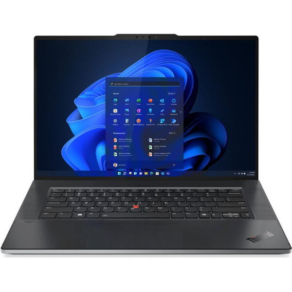 Laptop Lenovo 16'' ThinkPad Z16 Gen 1, WUXGA IPS, Procesor AMD Ryzen™ 7 PRO 6850H (16M Cache, up to 4.7 GHz), 32GB DDR5, 1TB SSD, Radeon 680M, Win 11 Pro, Arctic Grey