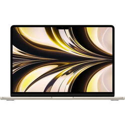 Laptop Apple MacBook Air 13, Apple M2 chip with 8-core CPU and 8-core GPU, 13.6 inch WQXGA, 8GB RAM, 256GB SSD, Mac OS, Auriu