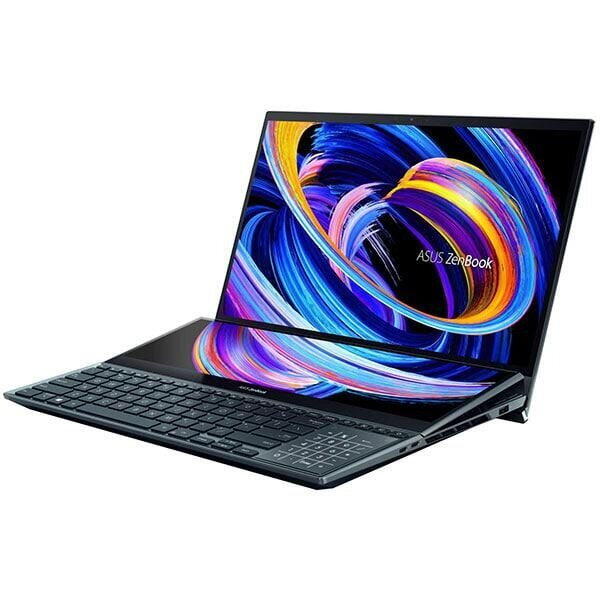 Laptop Asus Zenbook 15 OLED UX582ZW-H2021X, 15.6 inch UHD, Intel Core i7-12700H, 32GB RAM, 1TB SSD, nVidia GeForce RTX 3070 Ti 8GB, Windows 11 Pro, Albastru