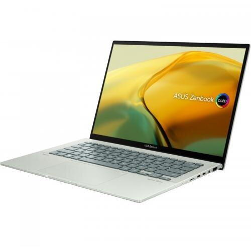 Laptop ASUS Zenbook UX3402ZA, Intel Core i5-1240P, 14 inch 2.8K, 16GB RAM, 512GB SSD, Intel Iris Xe Graphics, Windows 11 Home, Alb