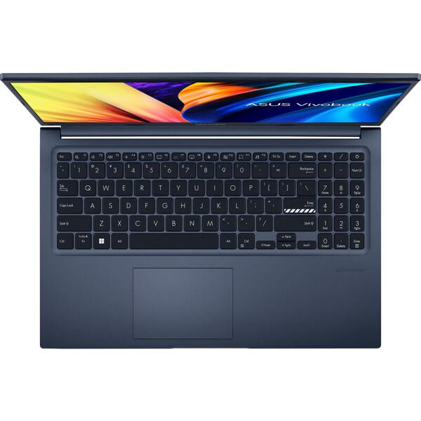 Laptop ASUS 15.6'' Vivobook 15 M1502IA, FHD, Procesor AMD Ryzen™ 7 4800H (8M Cache, up to 4.2 GHz), 8GB DDR4, 512GB SSD, Radeon, No OS, Quiet Blue
