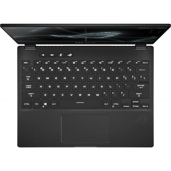 Laptop ASUS Gaming 13.4'' ROG Flow X13 GV301RC, UHD+ Touch, Procesor AMD Ryzen™ 7 6800HS (16M Cache, up to 4.7 GHz), 16GB DDR5, 512GB SSD, GeForce RTX 3050 4GB, Win 11 Home, Off Black